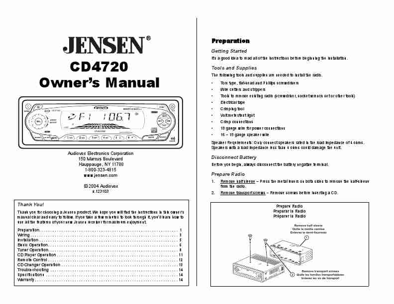 Audiovox Car Stereo System CD4720-page_pdf
